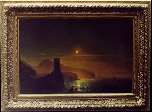 View of Vico near Naples