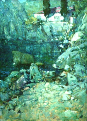 Rocks near the Chekhov's house