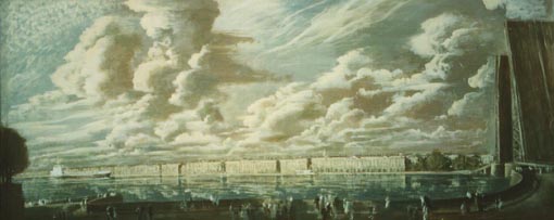 The white night in St.-Petersburg